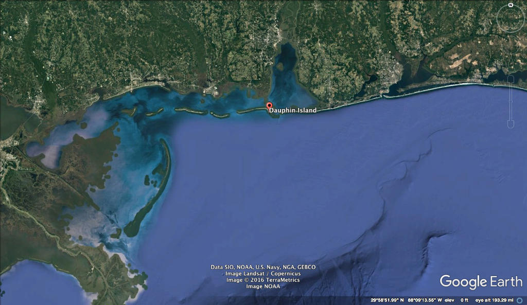 Satellite image nGOM