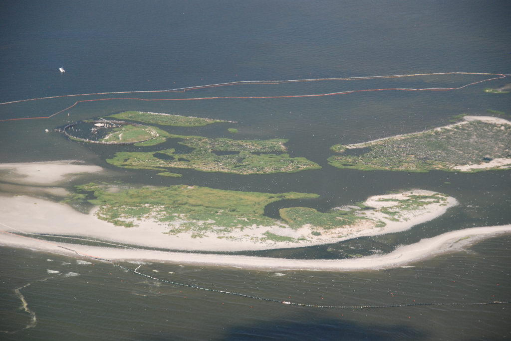 boomed tidal creeks